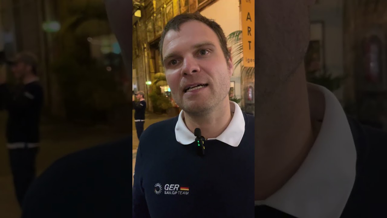 Germany SailGP Team Coach Lennart Briesenik-Pudenz erklärt die Leistungsexplosion