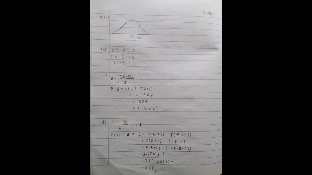 OXFORD FAJAR ACE AHEAD STPM TEXT MATHEMATICS (T) STATISTICS SEMESTER 3 CHECKPOINT 15.9