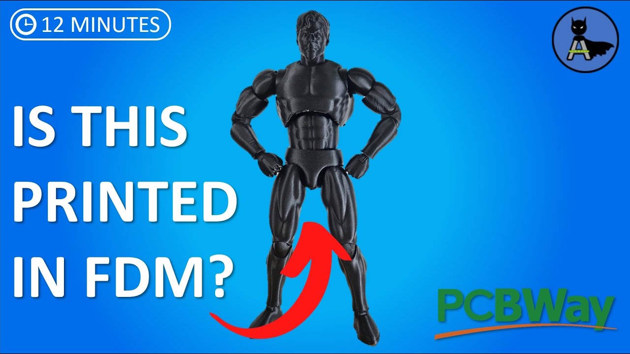 Lets make a FDM 3D Printable action figure #3dprintedactionfigure