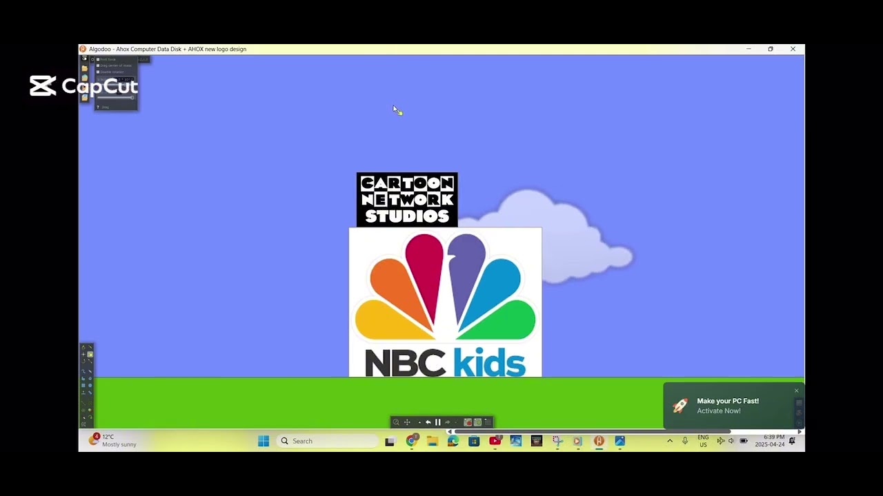 NBC kids saying “My name is NBC kids” on loop 