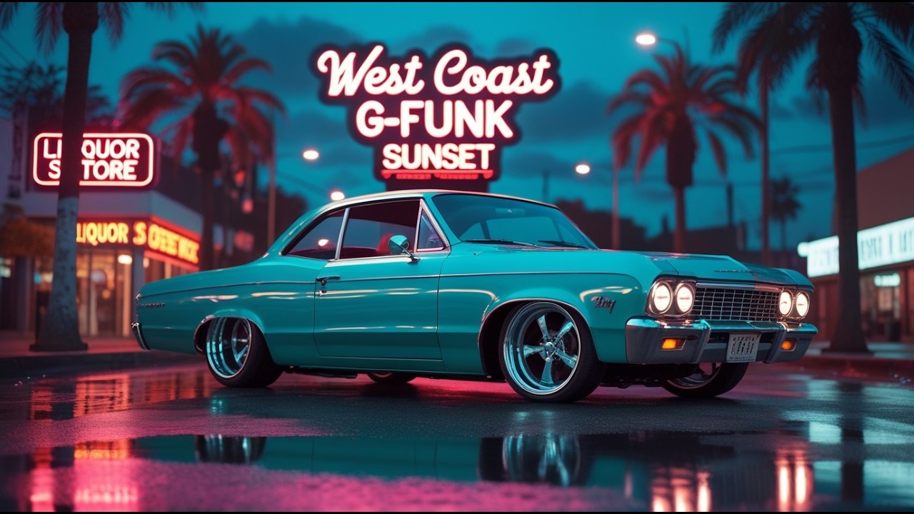 G-Funk Sunset Vibes 🌅 West Coast Hip Hop Cruise Mix