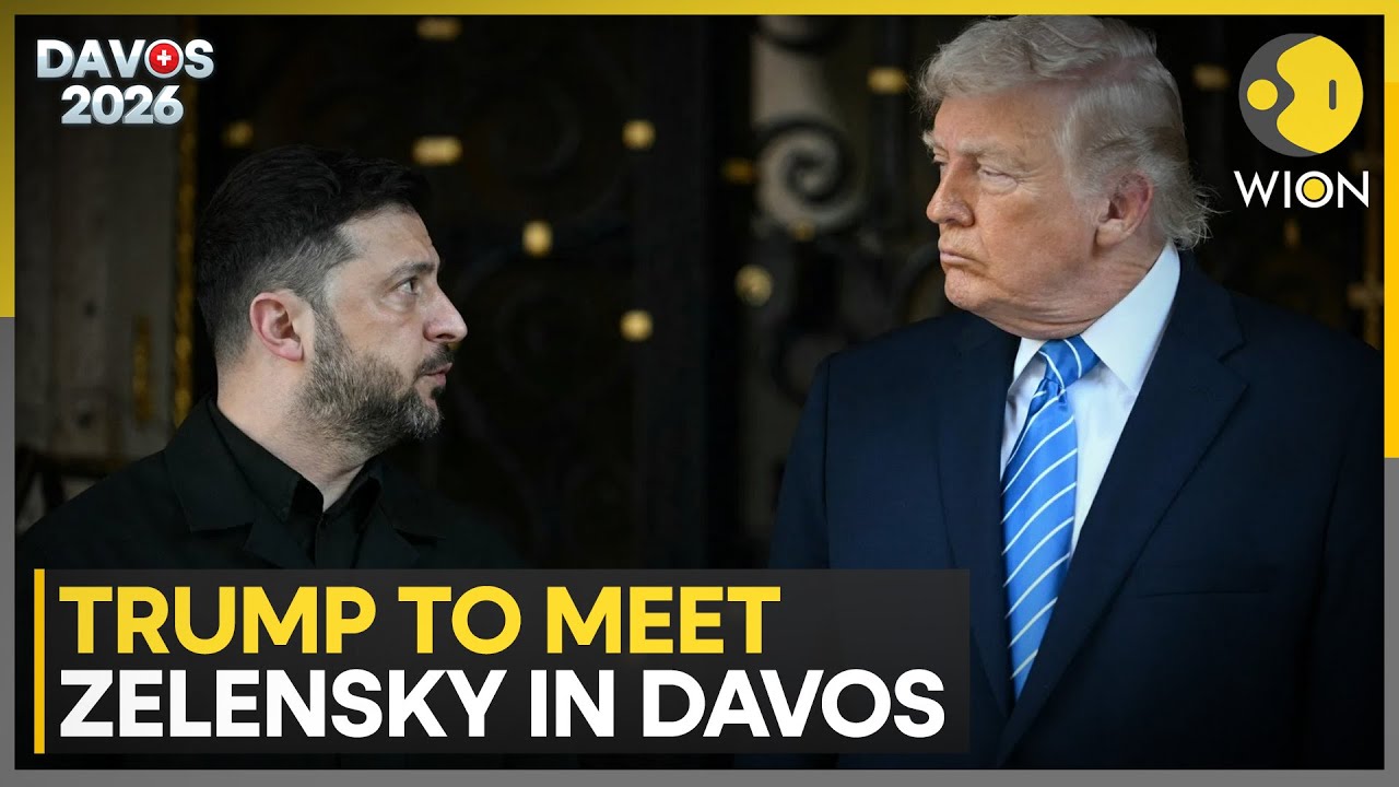 Davos 2026: Trump, Zelensky Set For Davos Meeting Amid Ukraine Peace Push | WION