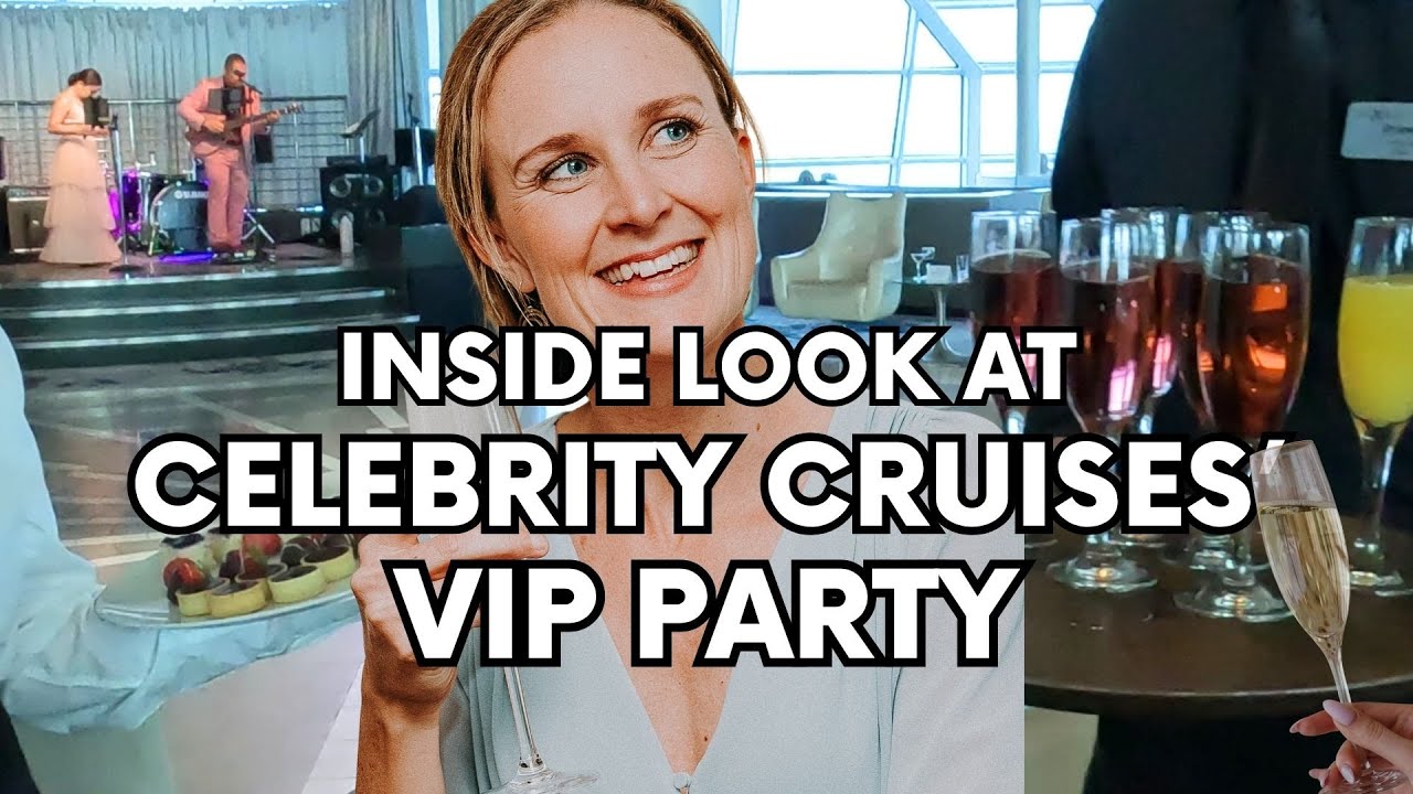Inside Celebrity Cruise Captain's Club Welcome Party | Cruise Tips | Cruise Vacation