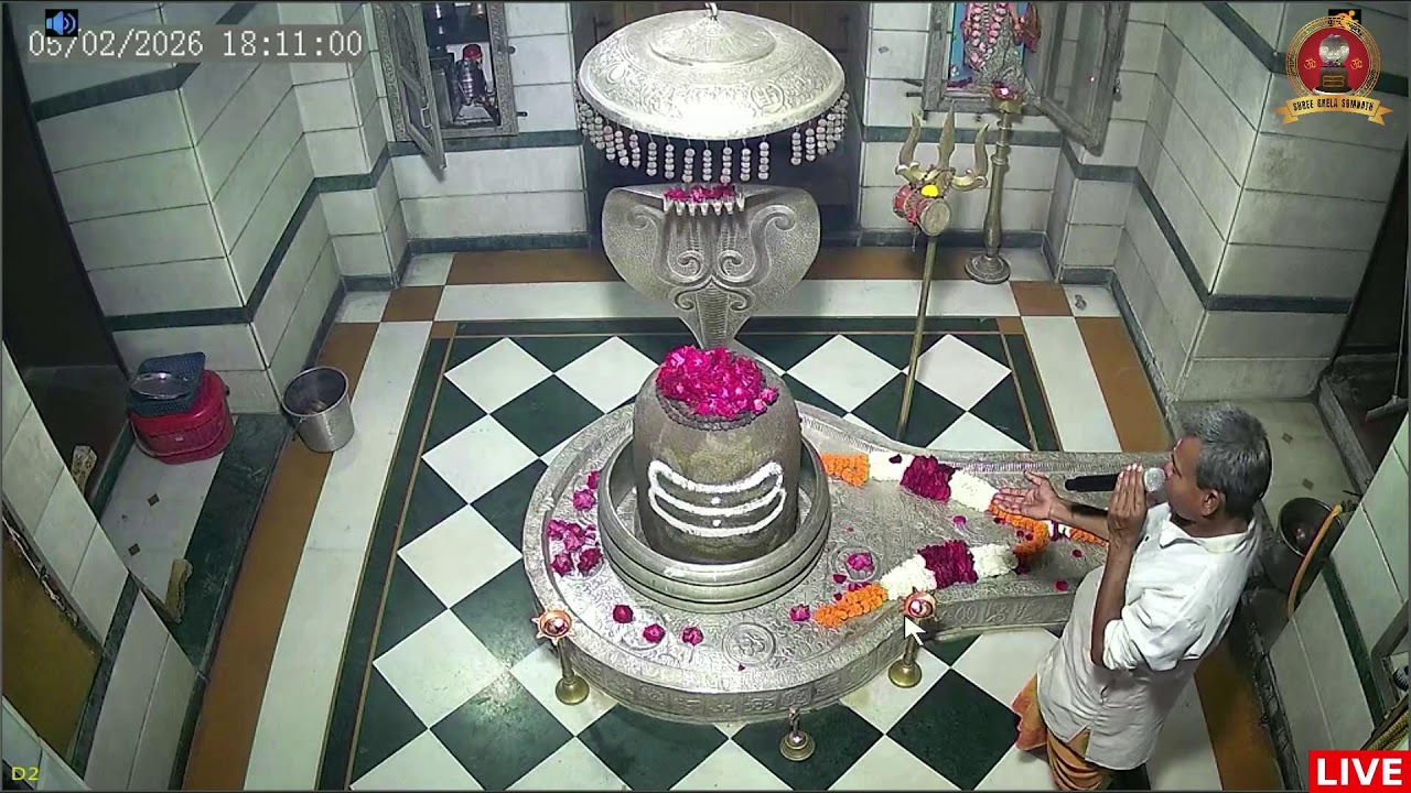 🔴 LIVE Aarti Ghela Somnath Mandir || આરતી દર્શન શ્રી ઘેલા સોમનાથ મહાદેવ મંદિર ||