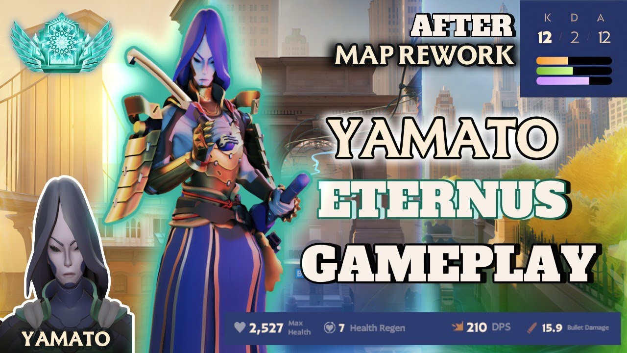 TOP YAMATO / ETERNUS VI / Deadlock Full Gameplay AFTER MAP REWORK 4k / No Commentary