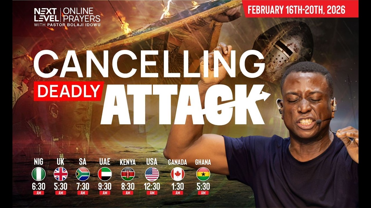 Next Level Prayers || Cancelling Deadly Attack || Pst Bolaji Idowu || Feb 16th 2026