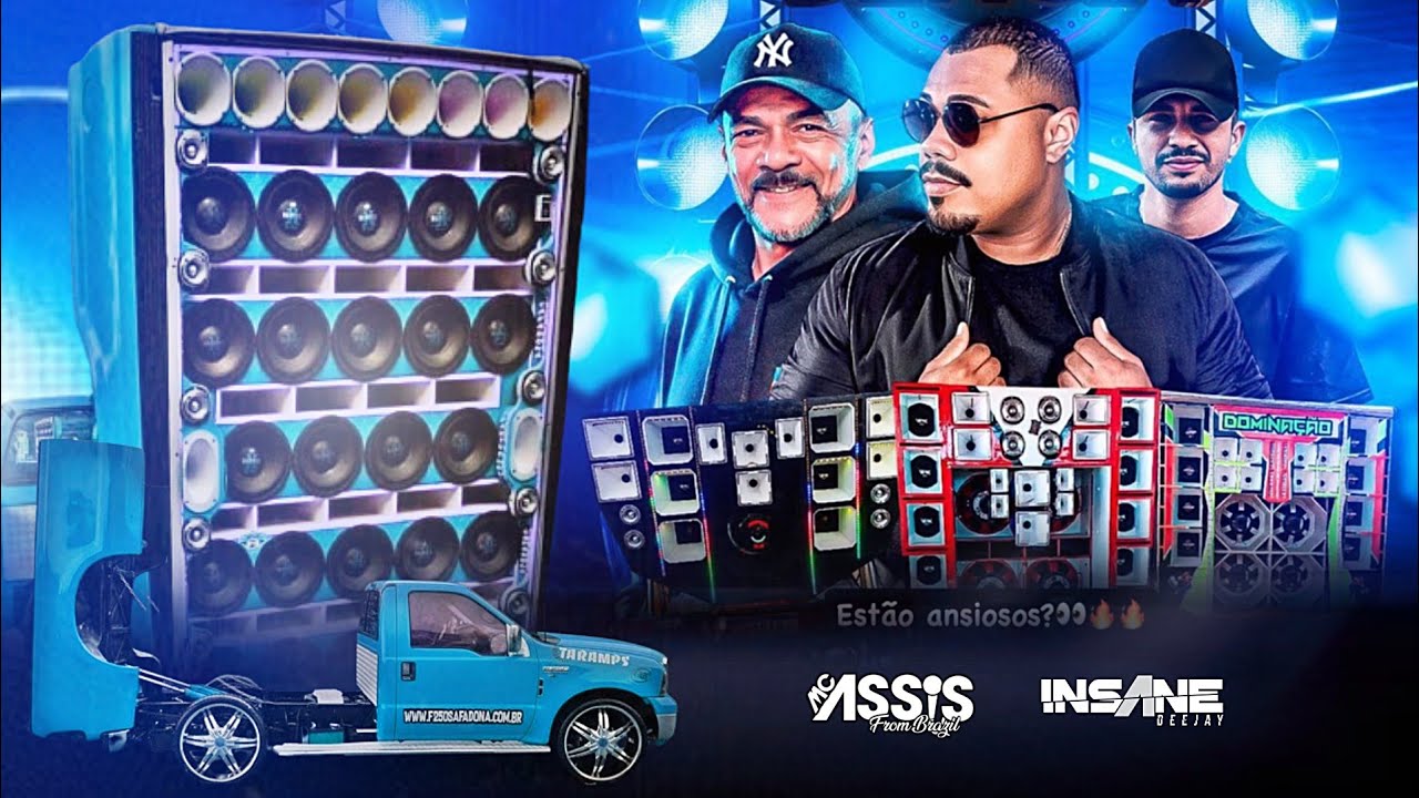 DANCE COMERCIAL REMIX AGOSTO 2025 - INSANE DJ 🎧 MC ASSIS FROM BRASIL 🇧🇷 🎤 A DUPLA SHOW 💥🎶🚀