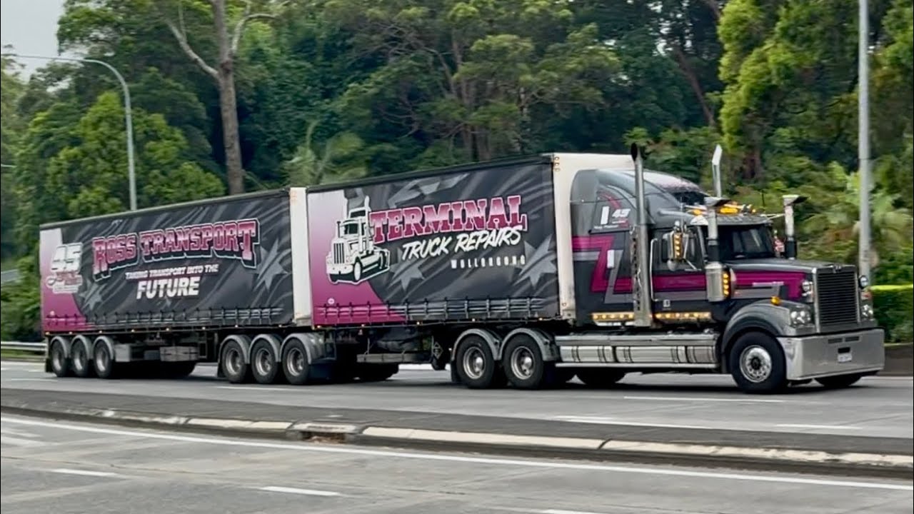 Holliers, Ausway, Schaeffers, Nolan’s, Fruithaul, Wickham, Mainfreight, CMT, Ross M1 #truckspotting 