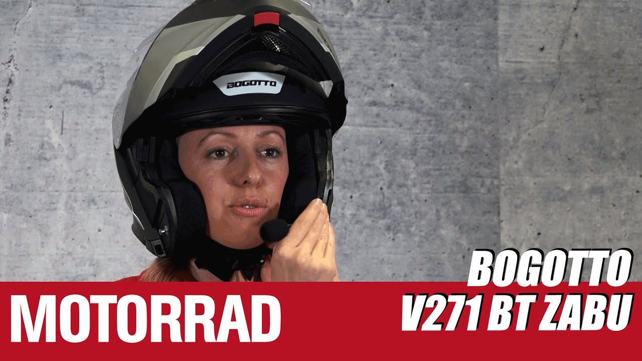 Unboxing - Bluetooth-Klapphelm Bogotto V271 BT Zabu