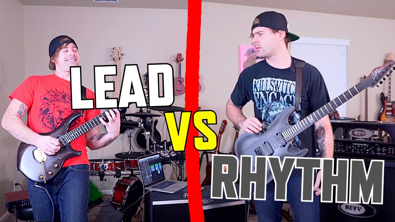 lead vs rhythm guitar