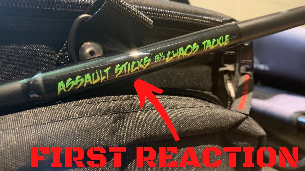 Chaos Tackle Original Assault Stick Unboxing - First Reaction!