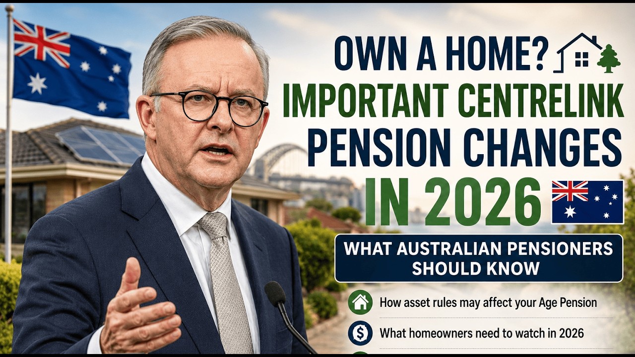 Есть своё жильё? Важные изменения в пенсиях Centrelink в 2026 году 🇦🇺 Что нужно знать австралийск...