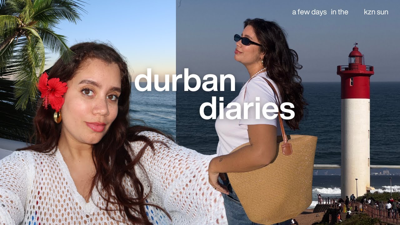 days in the durban sun | vlog - ballito, umhlanga, farmers market, thompson's bay, friend trip!