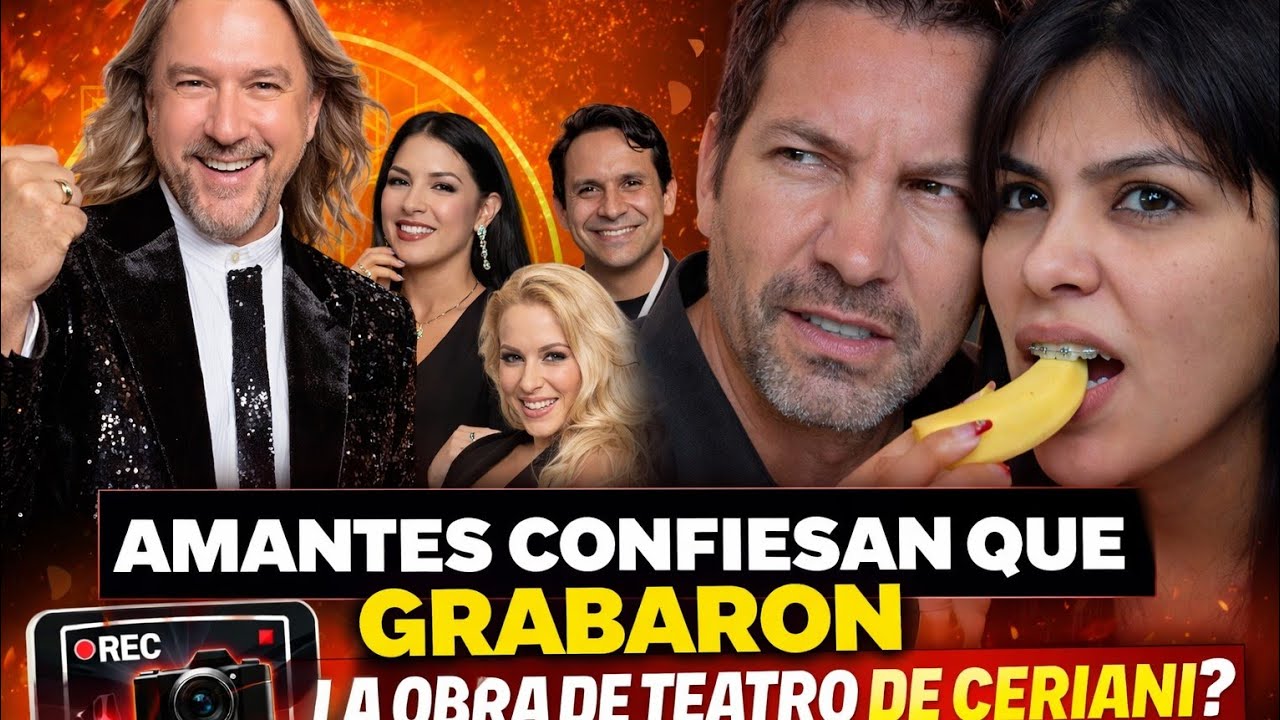 AMANTES CONFIESAN: ¿Grabaron la obra de teatro de Javier Ceriani? ¡La verdad sale a la luz!