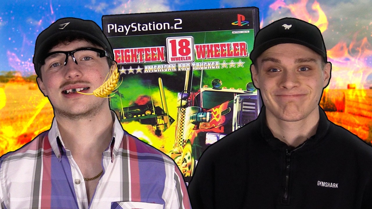 Мы играли в игру про дальнобойщиков на PS2... Всё вышло из-под контроля!