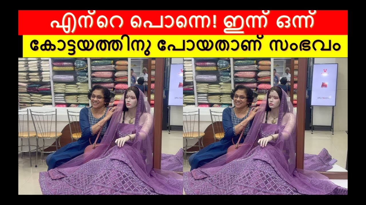 നര്മദയിലെ ബൊമ്മക്കൊപ്പം ഞാനും!! My Trip to Kottayam / Shopping /