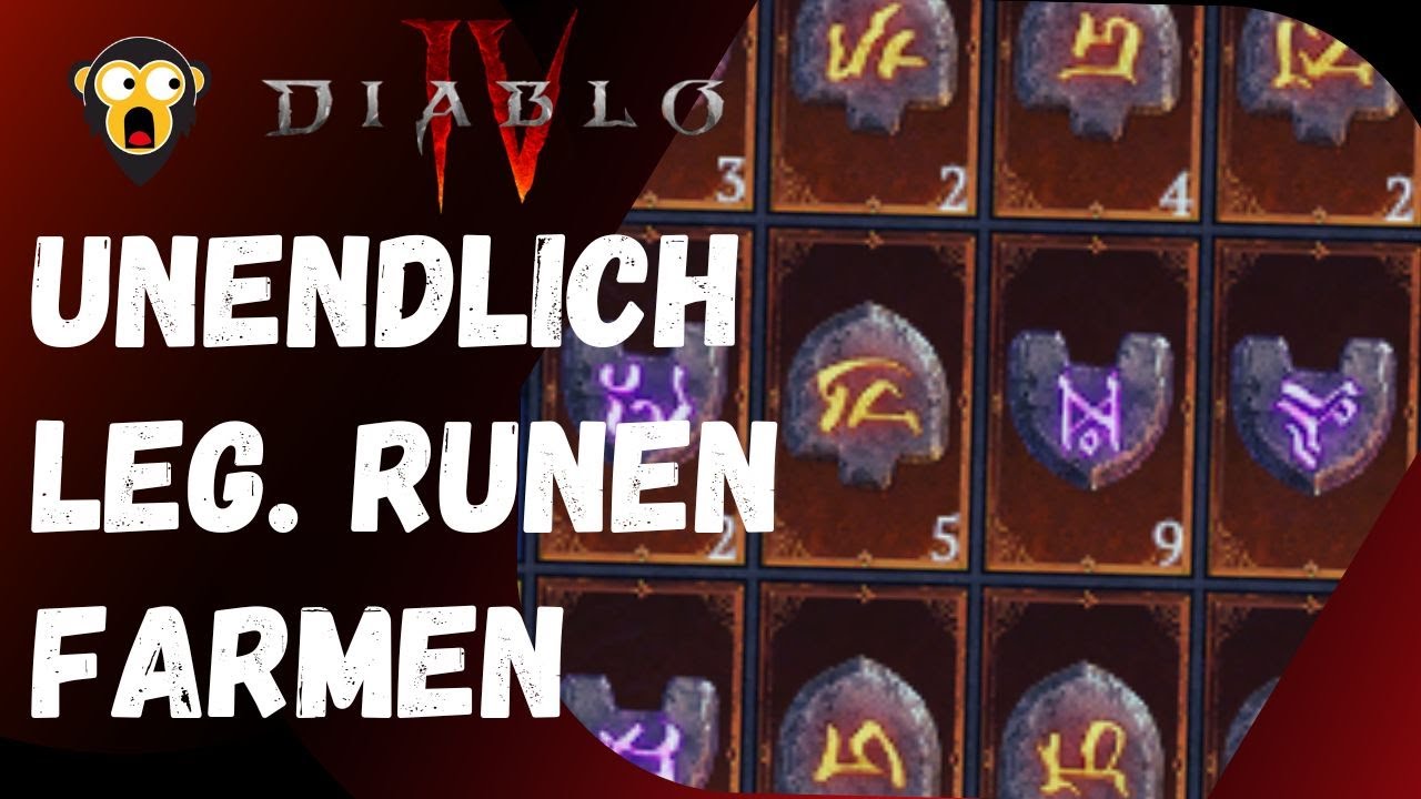 So LEGEND&Auml;RE RUNEN FARMEN in SEASON 11 Diablo 4 | Beste FARM Methode
