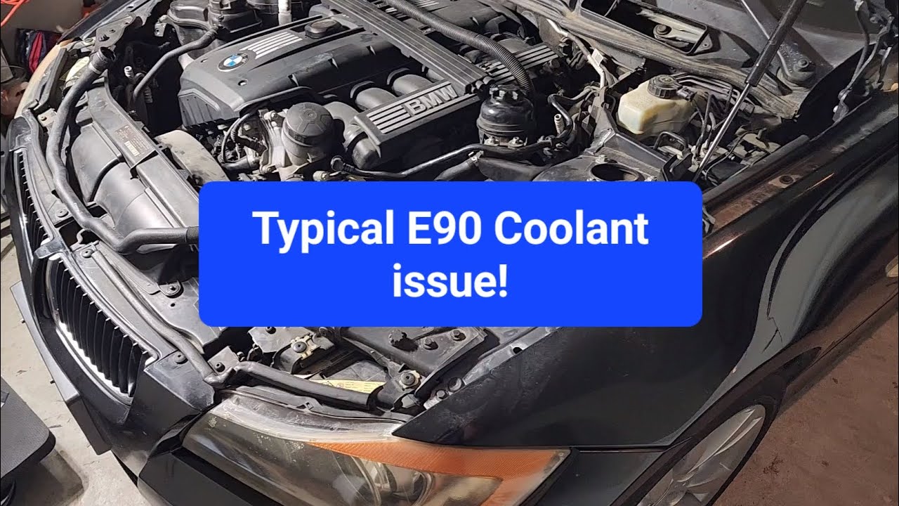 E90 BMW Heater Core Coolant Hose Replacement - 328i
