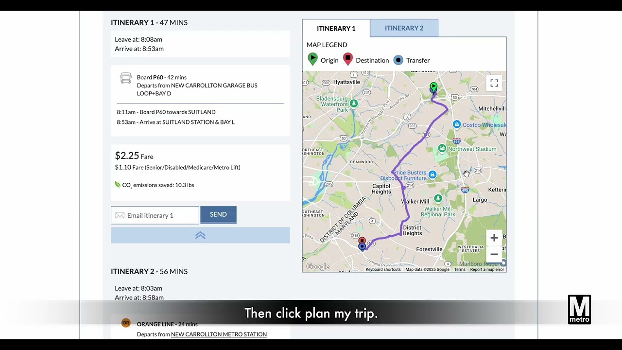 Better Bus: How To Trip Plan