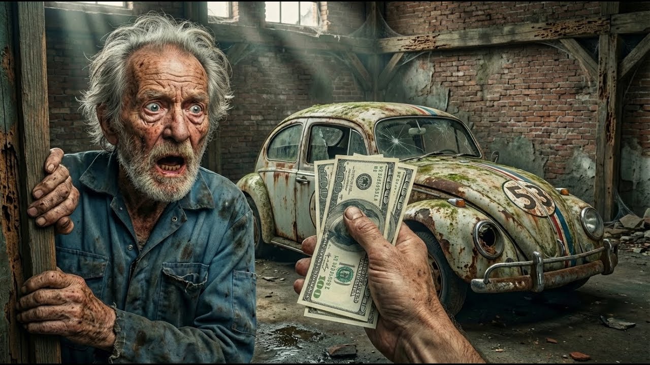 ASMR Car Restoration | Herbie The Love Bug (1963 VW Beetle #53) Junkyard to Racing Legend