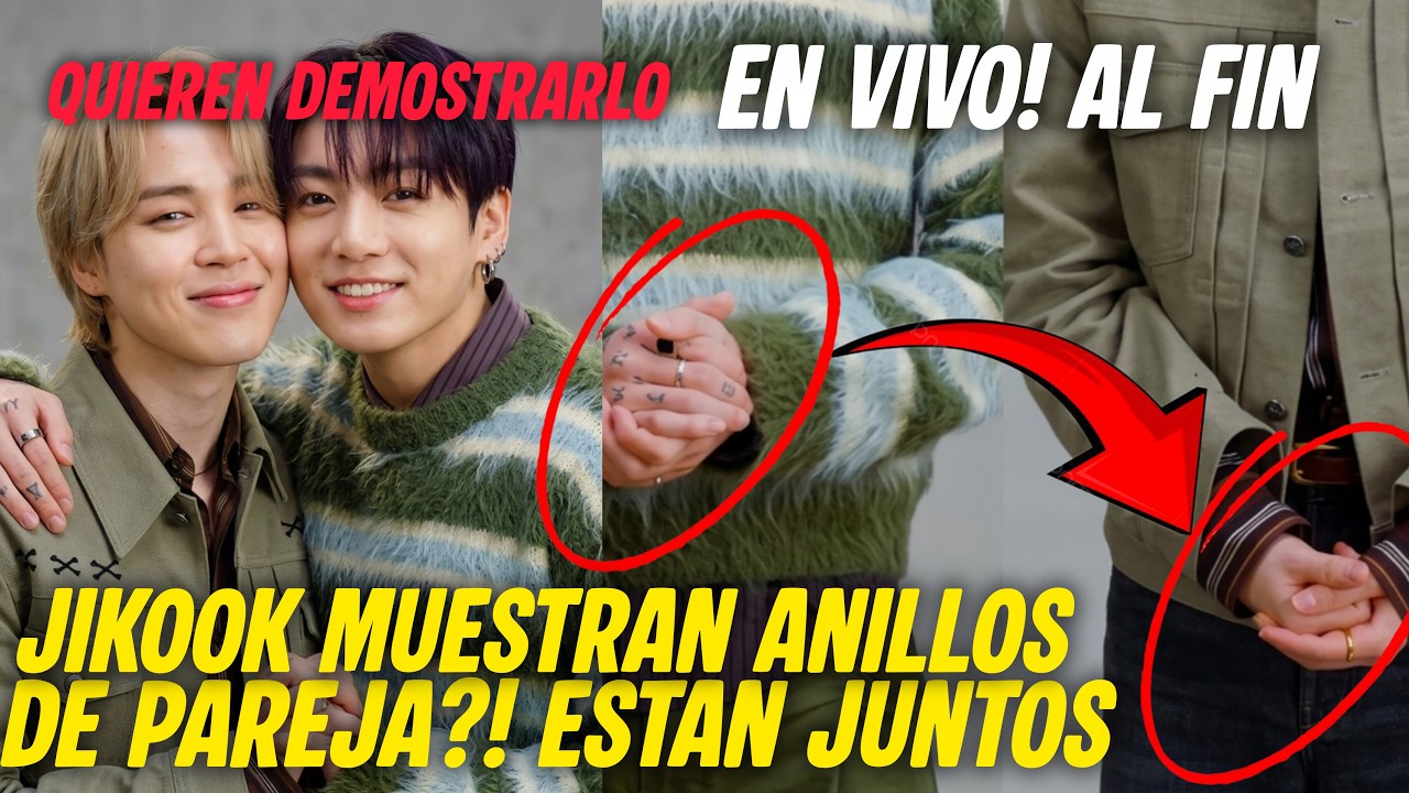 «JIKOOK» В ПРЯМОМ ЭФИРЕ! НАКОНЕЦ! У НИХ БЫЛИ ПАРНЫЕ КОЛЬЦА?! ОНИ ХОТЕЛИ ИХ ПОКАЗАТЬ?