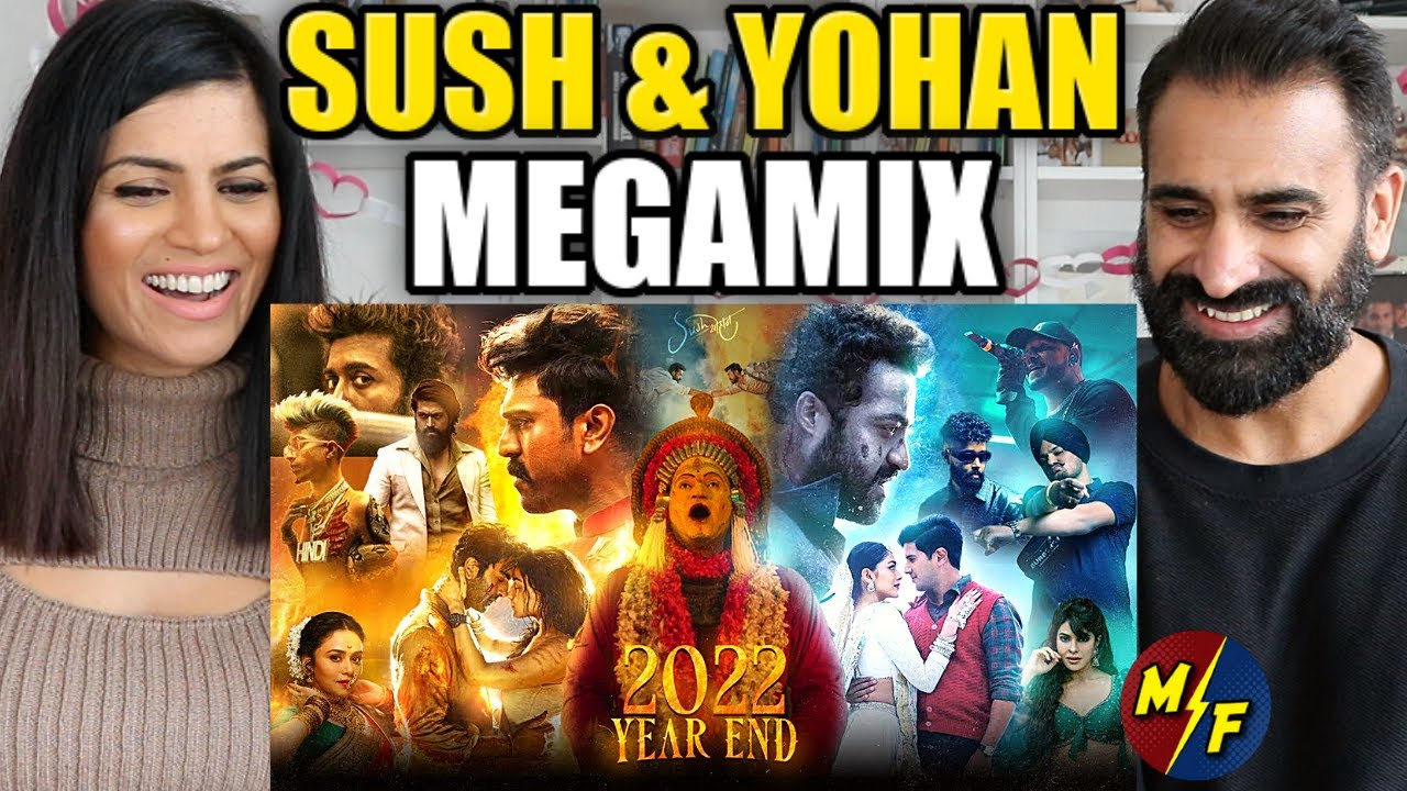 MEGAMIX КОНЦА 2022 ГОДА - РЕАКЦИЯ SUSH И YOHAN (БОЛЬШЕ 200 ЛУЧШИХ ПЕСЕН 2022 ГОДА)!!