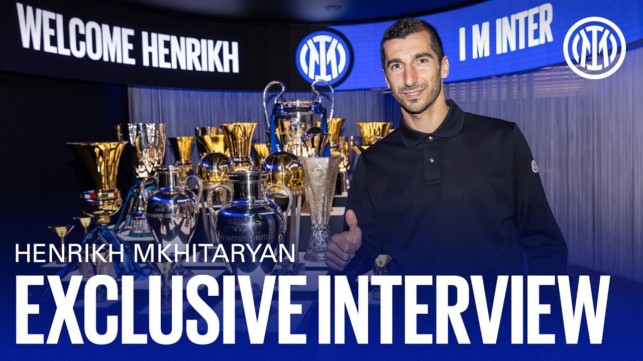 HENRIKH MKHITARYAN  | Exclusive Inter TV Interview | #WelcomeHenrikh IMInter 🎙️⚫🔵 [SUB ENG]