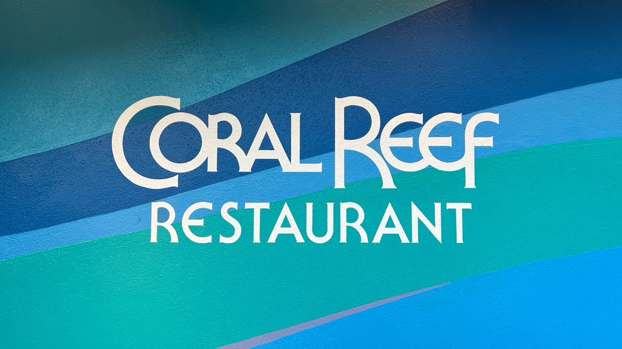 Eating at the Coral Reef Restaurant at EPCOT | Full Dining Experience
