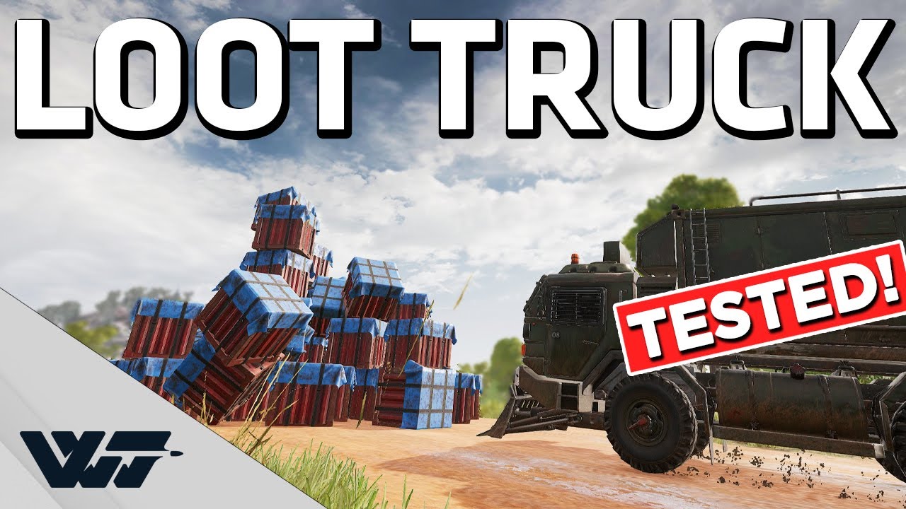 LOOT TRUCK TESTED! - Can it be stopped? Fun experiments - PUBG