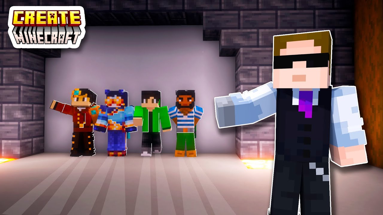 Я создал ГОРОД в Minecraft с Create - выживание с модами