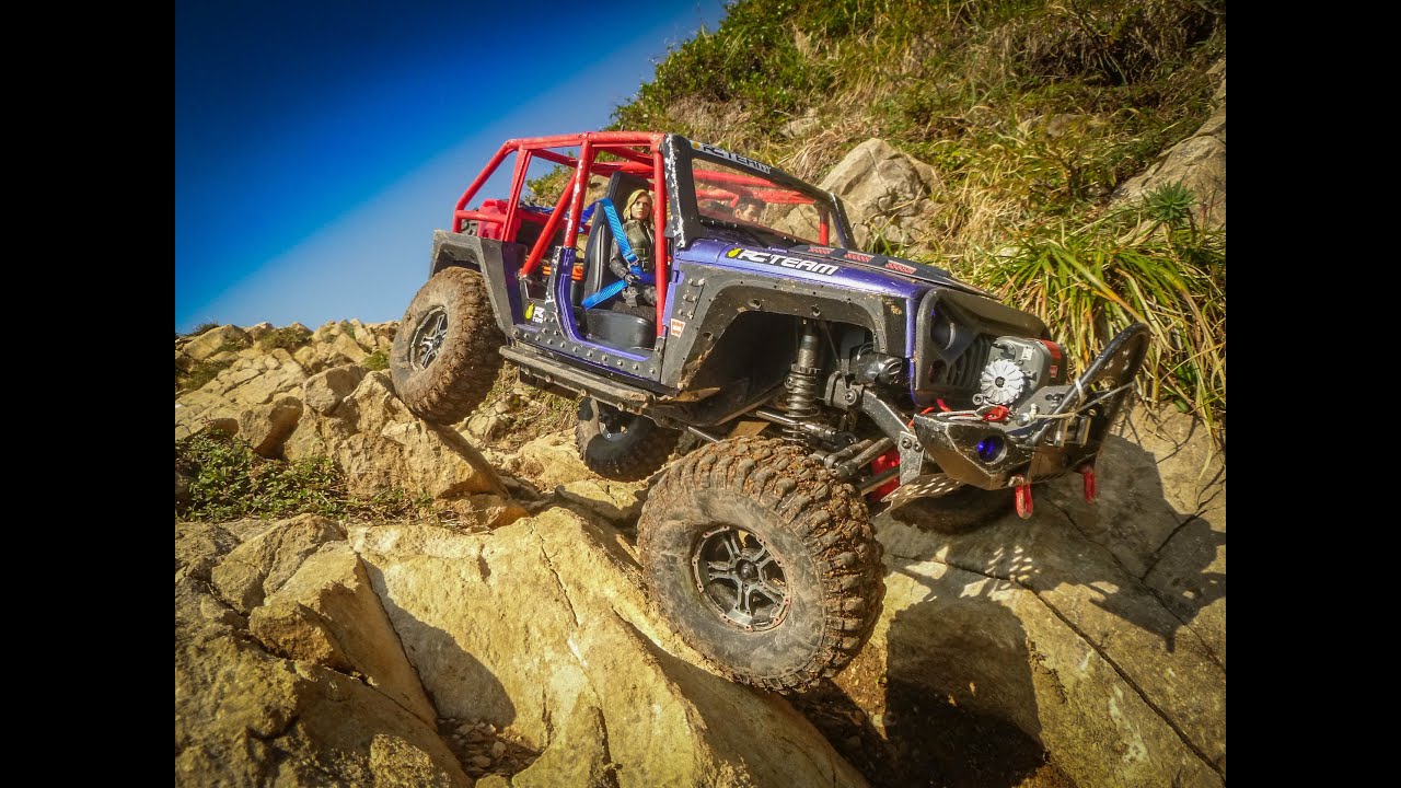 Pr&eacute;paration TRX4 Sport, jeep wrangler Hard Body, RC crawler, Jeep Rubicon JK body installation work