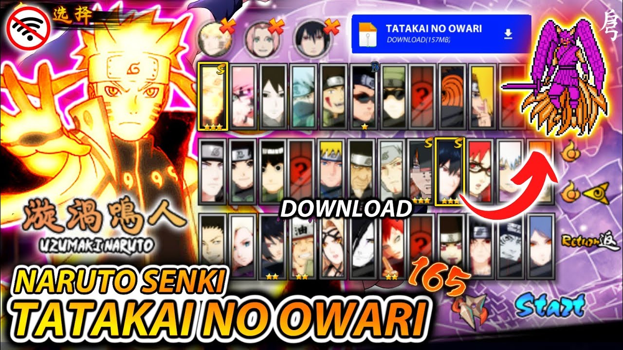 RELEASE‼️NARUTO SENKI TATAKAI NO OWARI 2025 #narutosenki #naruto  