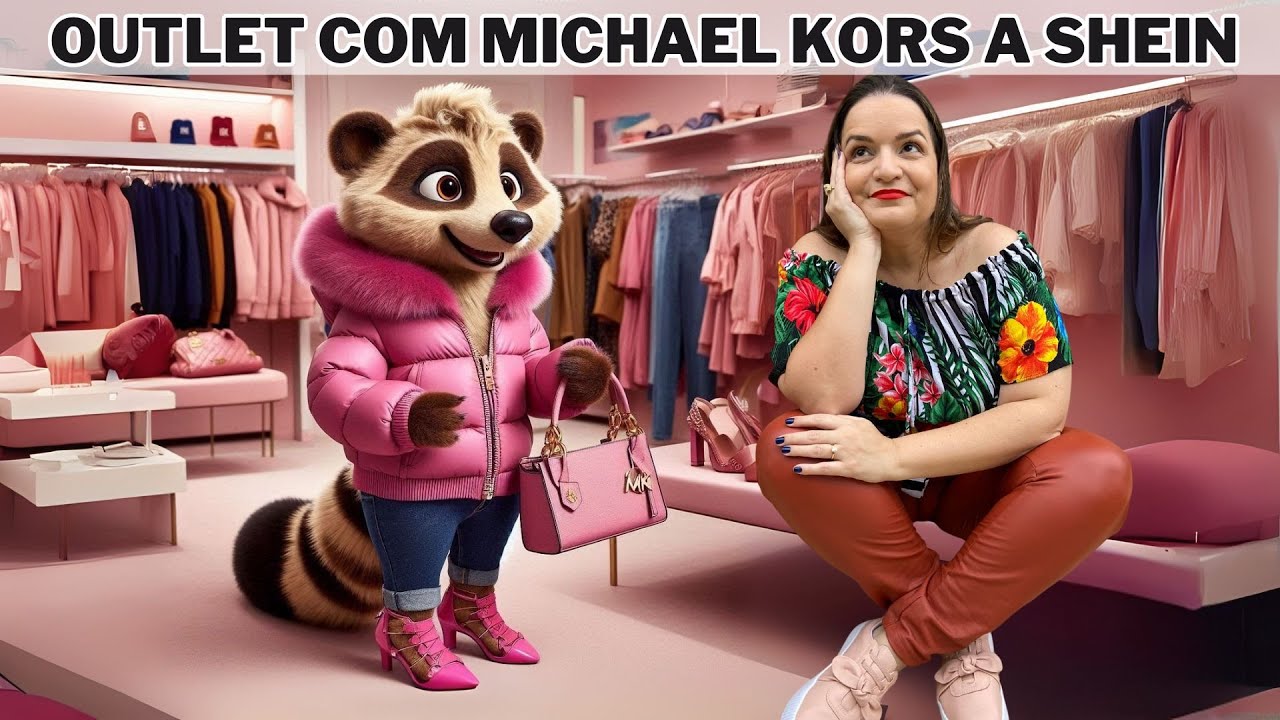 Outlet com muitas peças Michael Kors e outras marcas no Paraguai