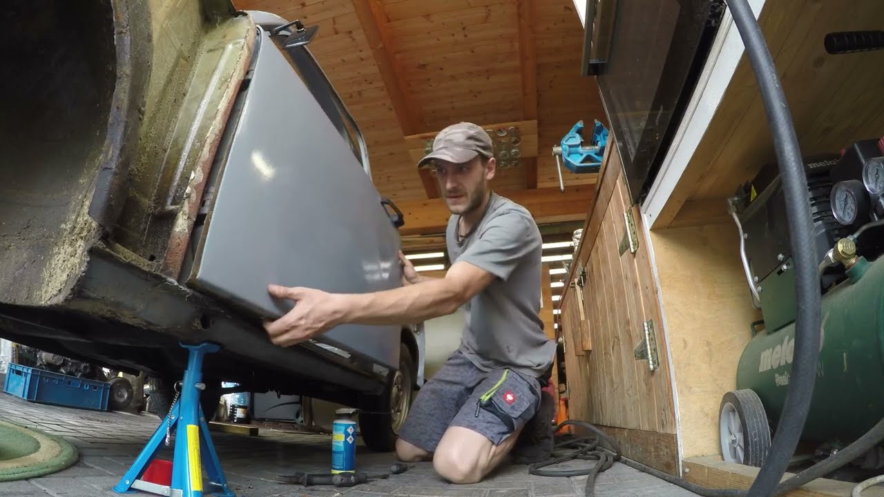 Der Trabant VLOG - Folge 1 Pappen abbauen