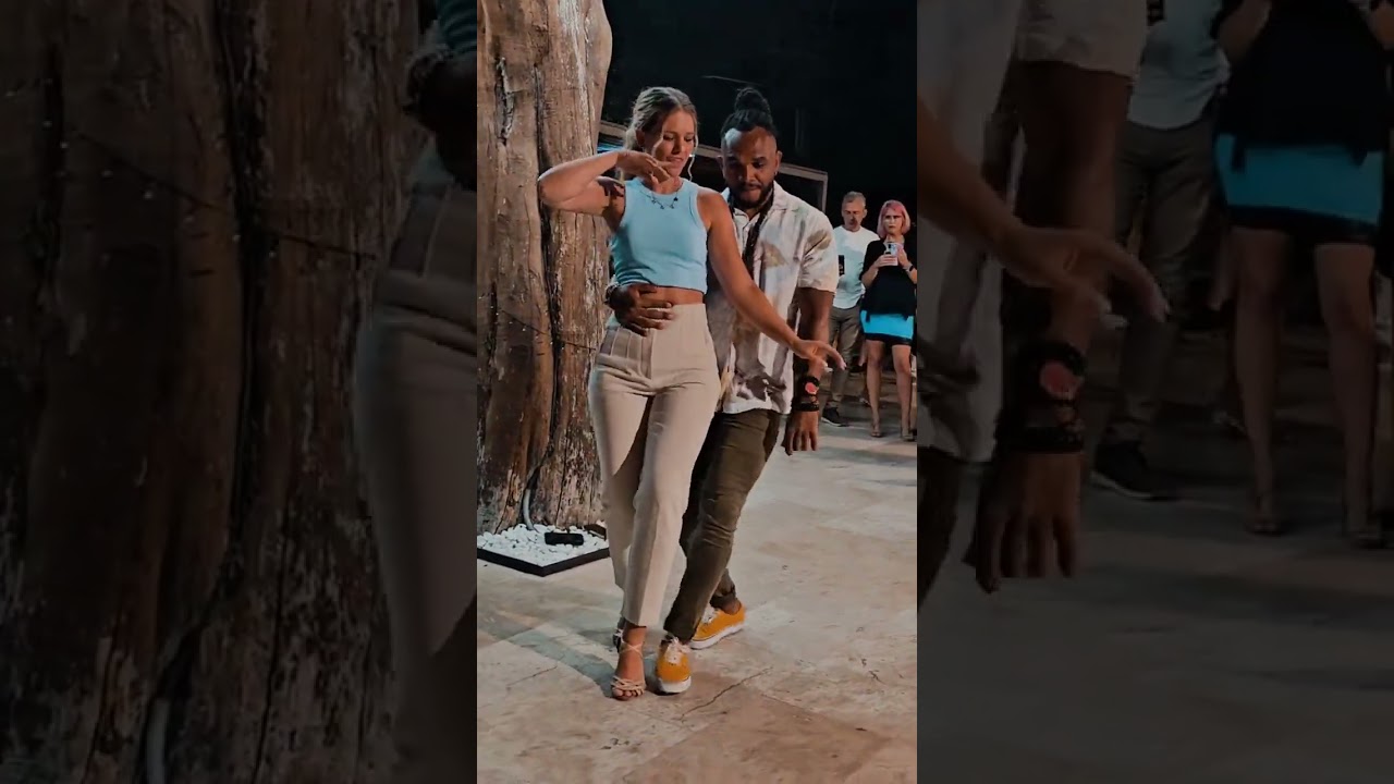 Janina & Aiden Urban Kiz demo at l'infiny SBK Toulon