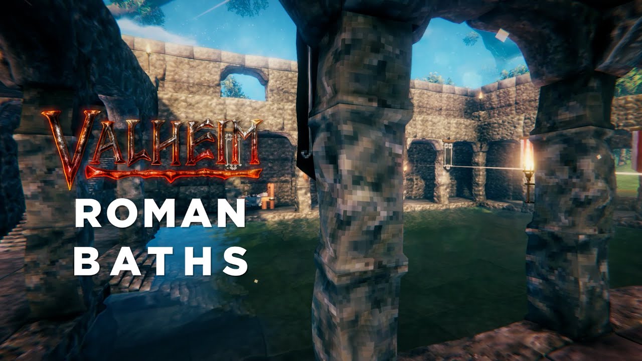 Valheim - Roman Baths Build