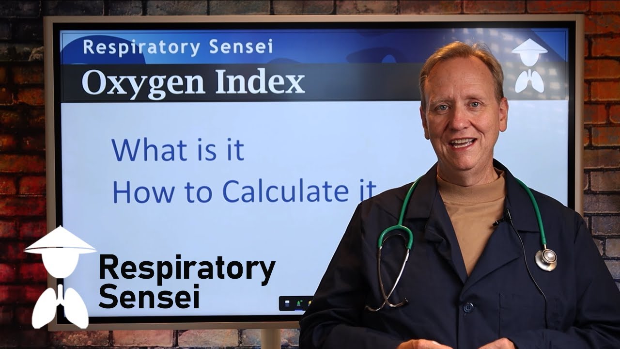 Respiratory Therapy Oxygen Index (OI) Calculation