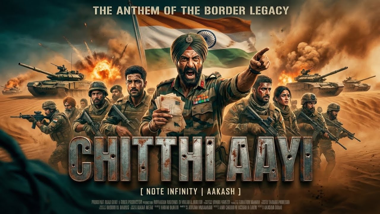 CHITTHI AAYI (Border 2 Anthem) 🇮🇳 | New Desh Bhakti Song 2026 | Emotional Army Song | NOTE INFINITY
