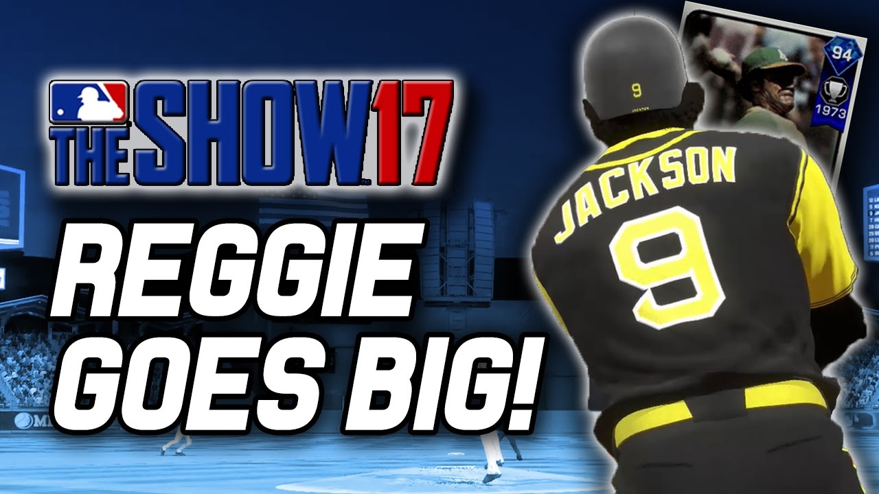 DIAMOND REGGIE JACKSON GOES BIG! - MLB The Show 17 Diamond Dynasty Gameplay