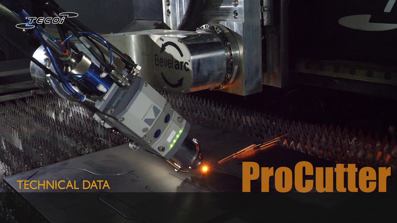 TECOI  - ProCutter 15 kW - Laser Bevel Cutting