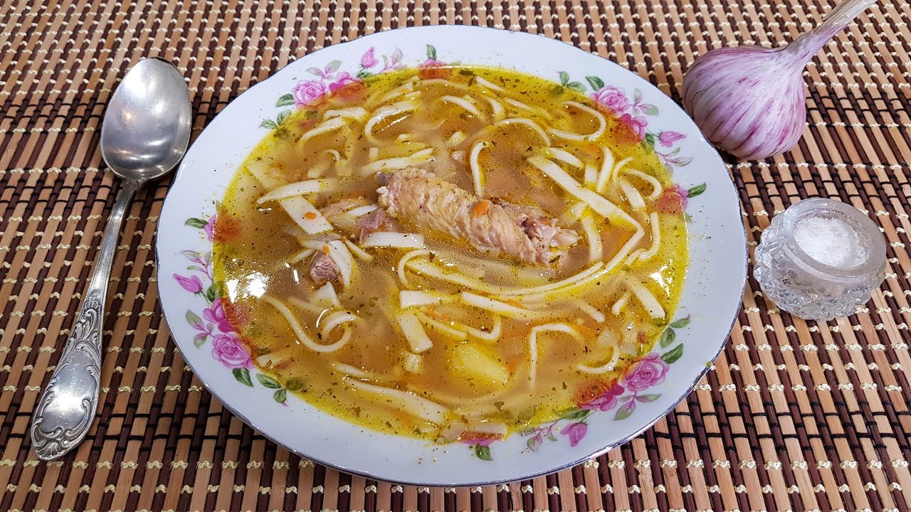 ЛАПША из Курицы. Organic chicken noodles. ENG SUB. Выпуск №459