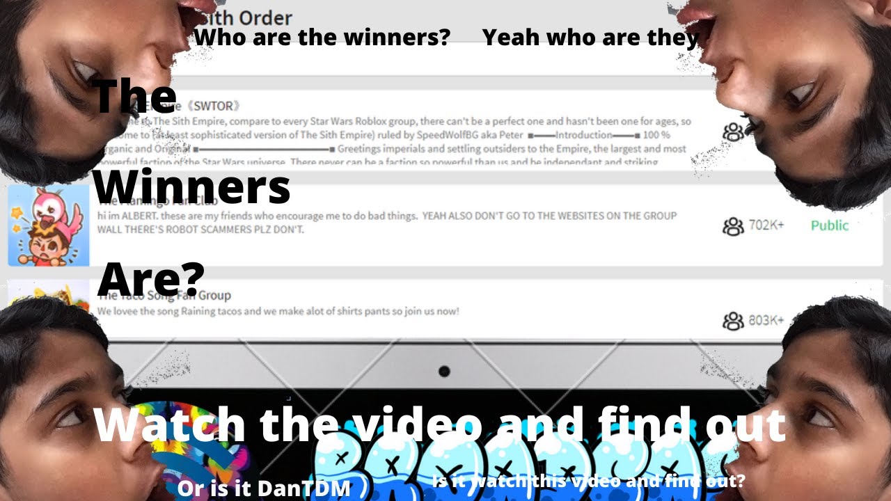 The group give away winners! | BroadCastPlanet Julian