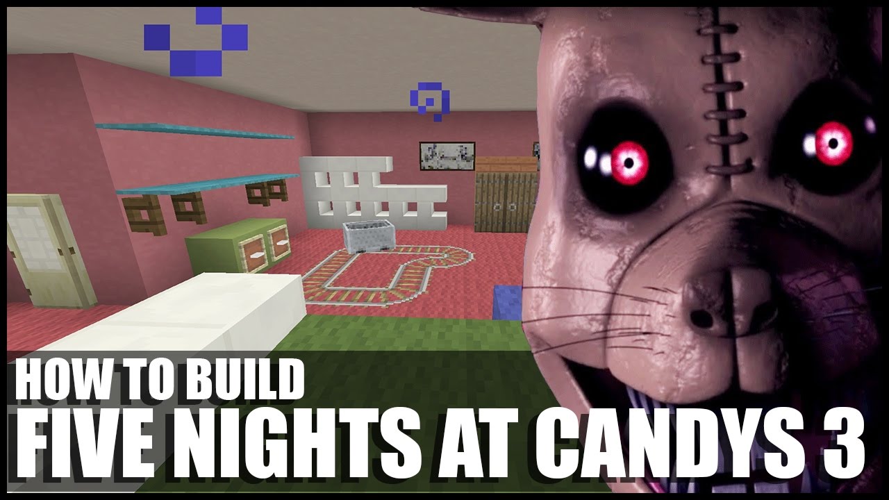 How To Build Five Nights At Candy's 3 Demo In Minecraft!