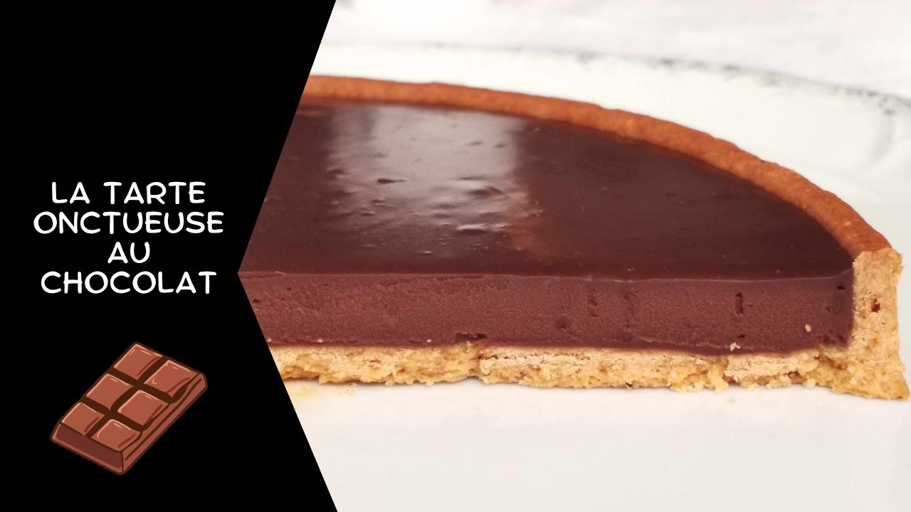 La tarte onctueuse au chocolat