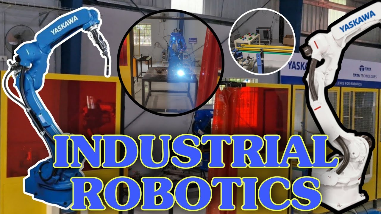 Industrial Robotics || Yaskawa GP 12 And AR 1440 Robot|| pick and place Robot || Welding Robot || 🤖