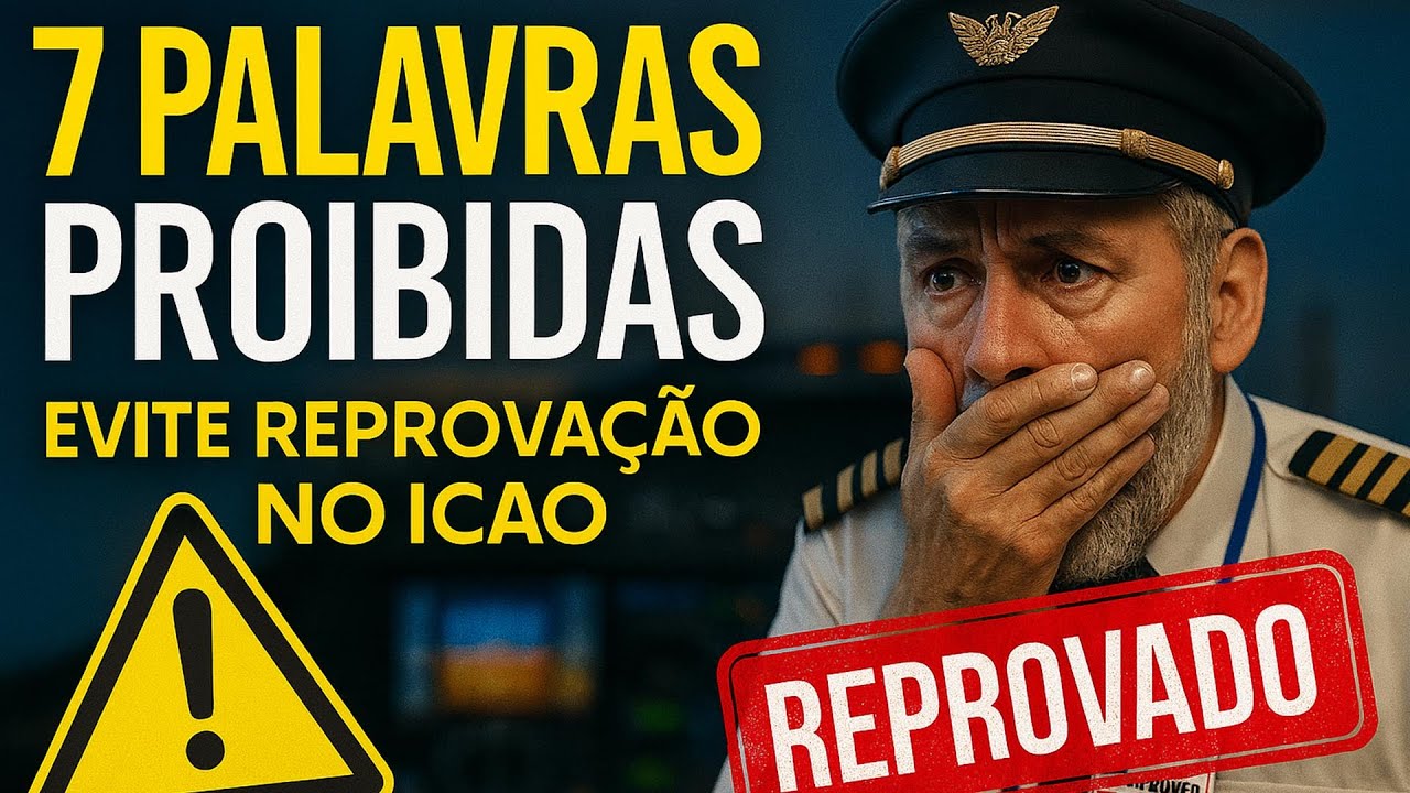 7 PALAVRAS PROIBIDAS NO TESTE ICAO