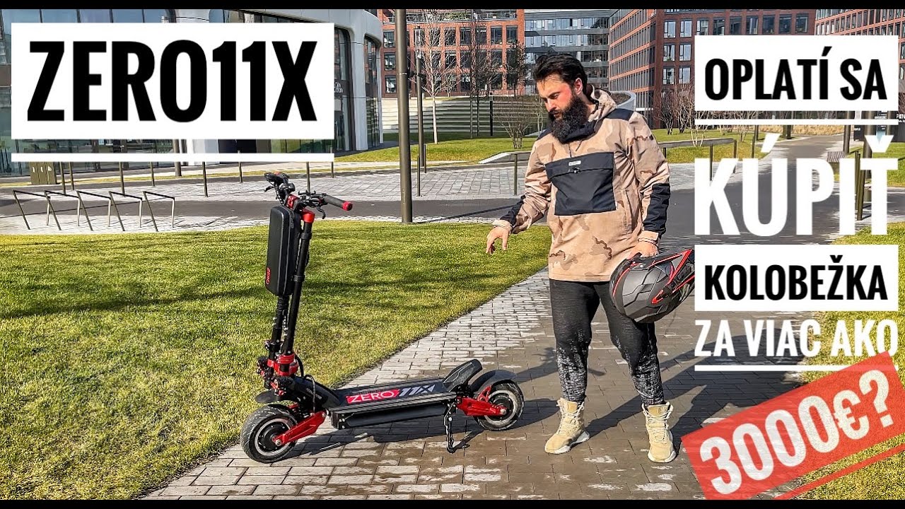 🔴 ZERO 11X je beštiálna elektrická kolobežka ale oplatí sa kúpiť za viac ako 3000 EUR?