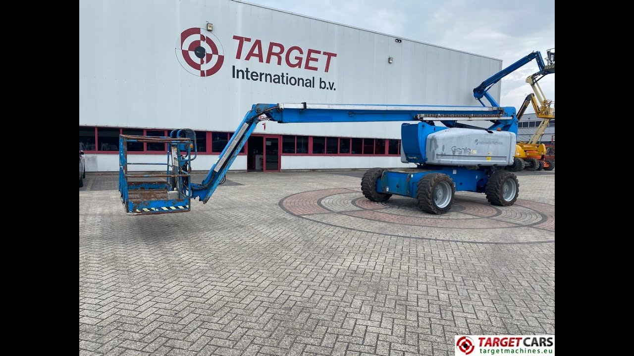 781381 GENIE Z-80/60 ARTICULATED Z80/60 4x4 DIESEL BOOM LIFT W/JIB 2577CM 03-08 Z8008-2066