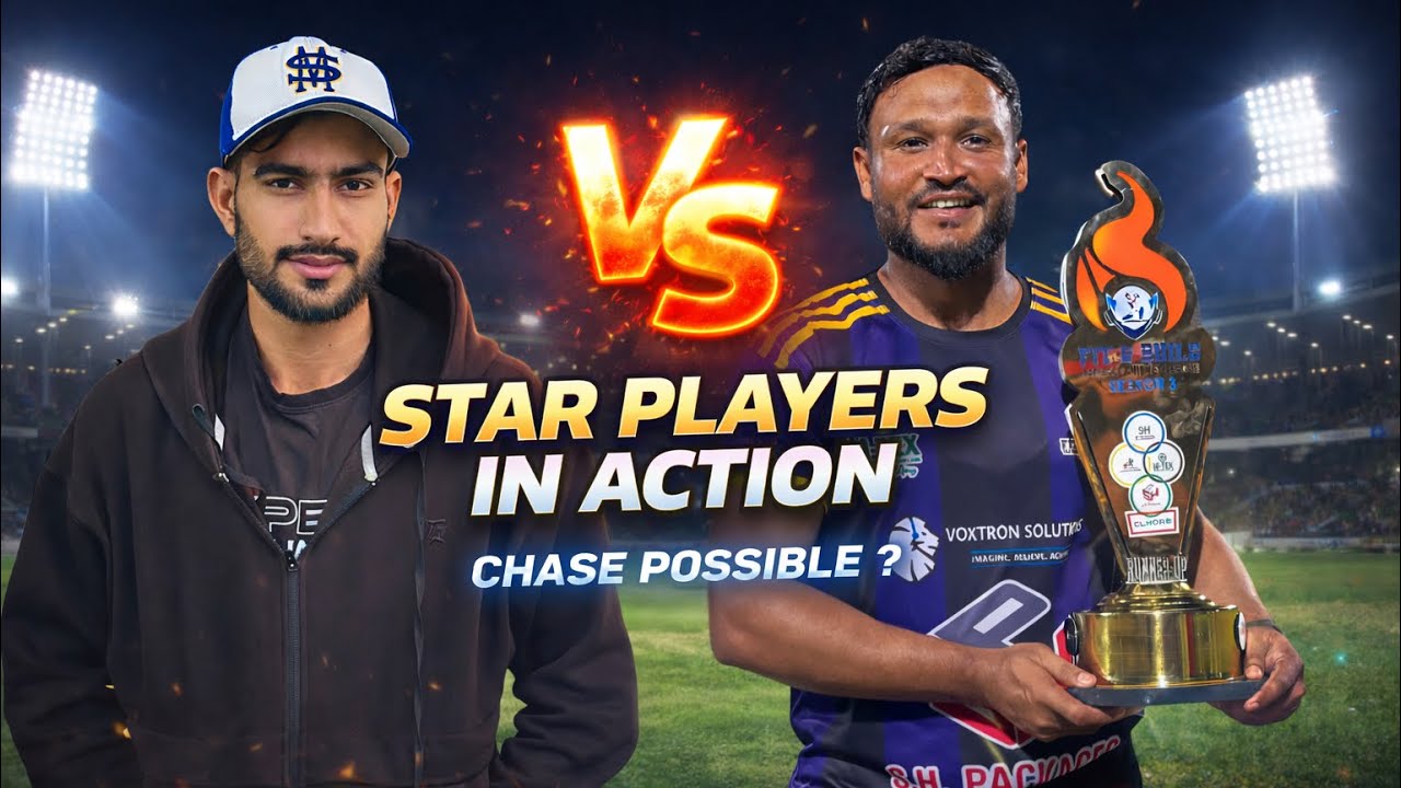 SHOAIB BUZDAR VS SYED NASIR | STAR BATTLE | Second Innings Ka RAAT KA DRAMA 🔥😱