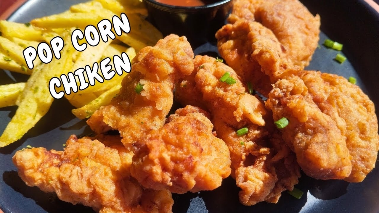 Palomitas de pollo | Pop Corn Chicken Casero | Crujiente y Perfecto para picar o vender